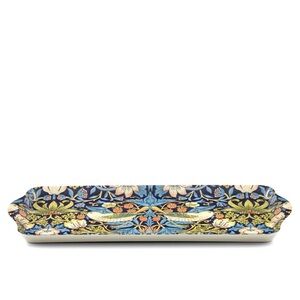 Floral Ceramic Serving Tray - Multicolor